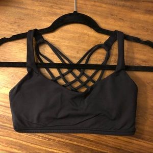 Black Size 6/S Sports Bra by Lululemon